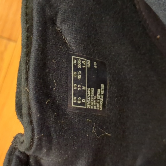 New Clarks Sharon Salon Navy Suede bootie Ultimate Comfort collection W11M - Picture 11 of 13